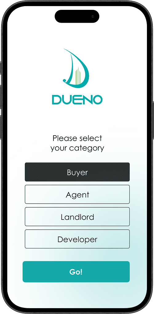 Dueno onboarding screen